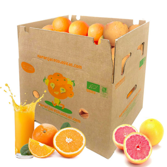Caja 15 Kg Naranjas Zumo y Pomelos